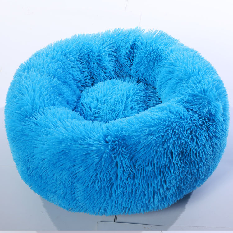 Calming Plush Donut Pet Bed view 3