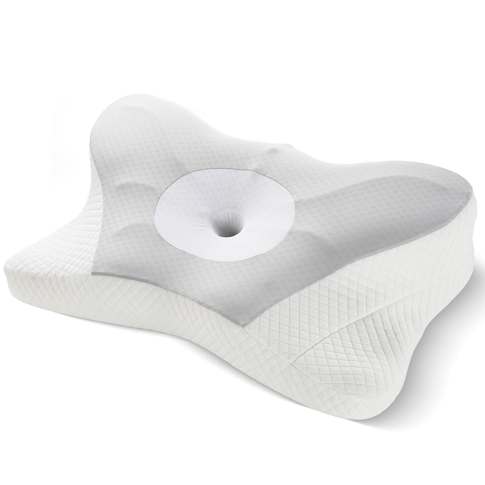 Ergonomic Memory Foam Neck Pillow