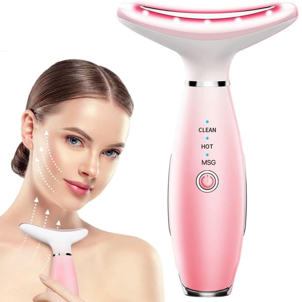 LED Neck & Face Sculpting Massager