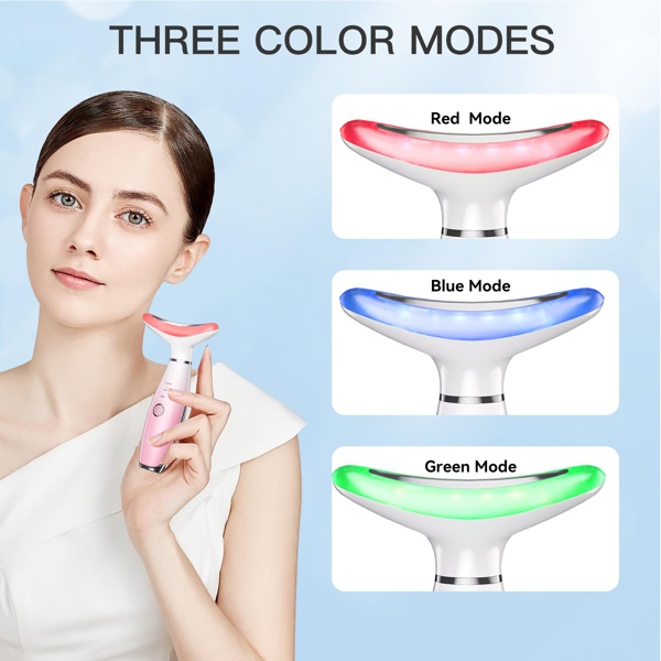 LED Neck & Face Sculpting Massager view 2