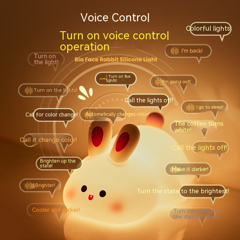 Bunny Touch Night Light view 3